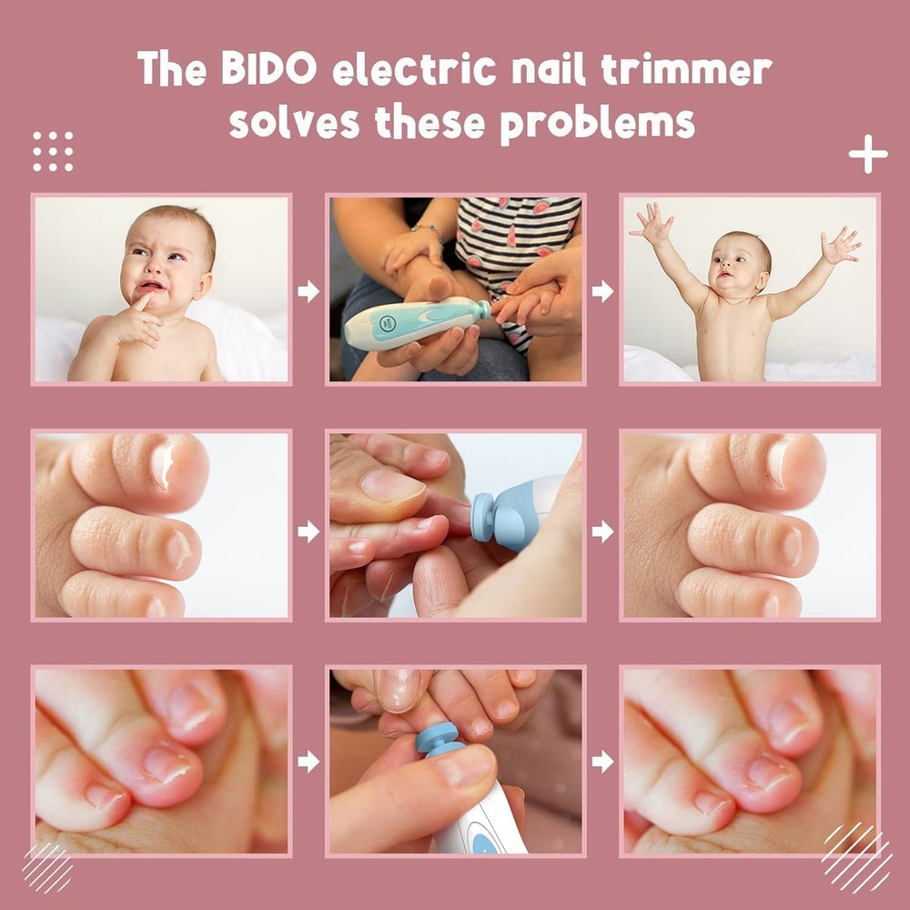 Electric Baby Nail Trimmer Kit