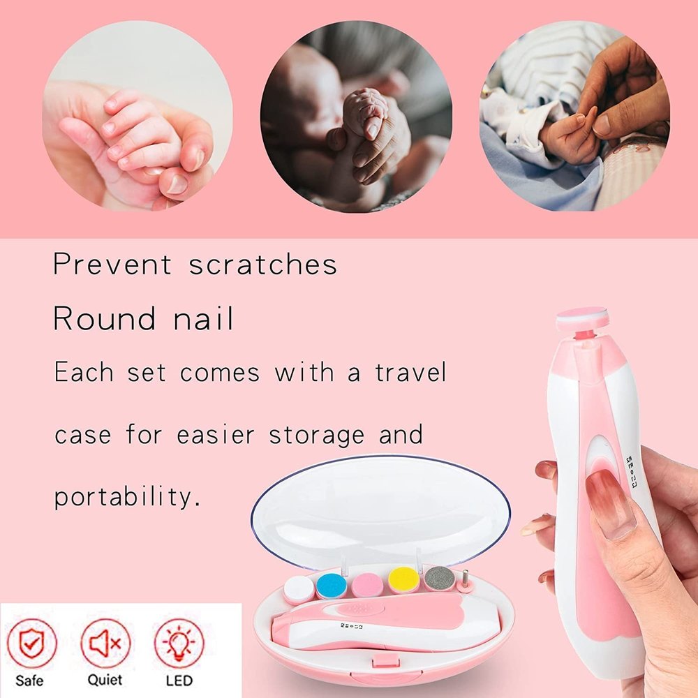 Electric Baby Nail Trimmer Kit