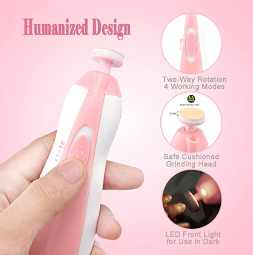 Electric Baby Nail Trimmer Kit